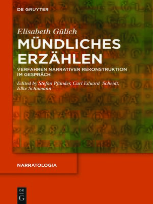 cover image of Mündliches Erzählen